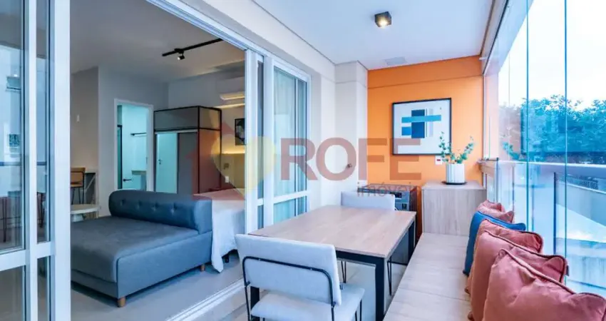 Studio mobiliado com 40m² | lazer completo | próximo ao metrô congonhas | campo belo