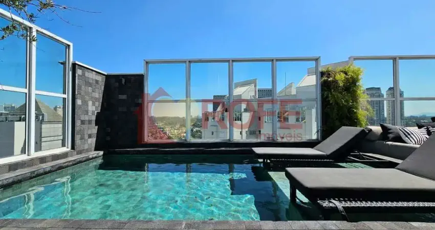 Cobertura de alto padrão à venda no brooklin: 305 m², piscina aquecida e 3 vagas