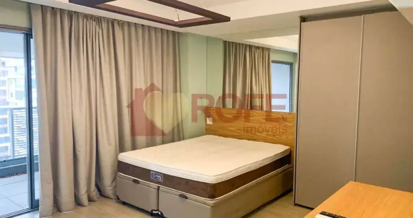 Apto 1 quarto | 43m² | 1 vaga | semi mobiliado | brooklin | para locação