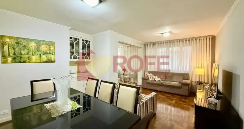 Apto a venda em moema - 3 dorms 1 vaga livre 95m² - fora da rota de aviões e ao lado do metrô