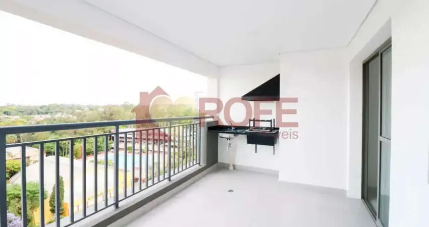 Apartamento à venda, 2 quartos, 1 suíte, 1 vaga e perto do metrô brooklin. varanda com churrasqueira