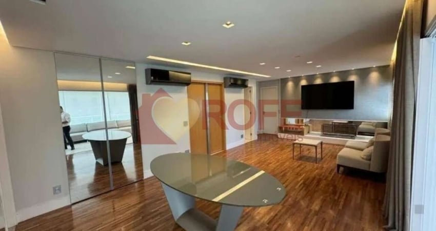 Apartamento, 158 m² - venda por r$ 4.400.000,00 - vila nova conceição, 3 suítes