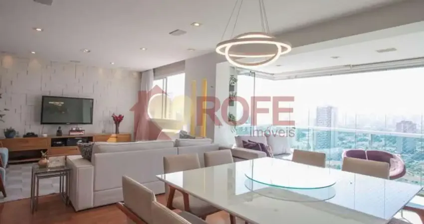 Apartamento brooklin  198 m² - alto padrão, 4 quartos, varanda gourmet e lazer completo