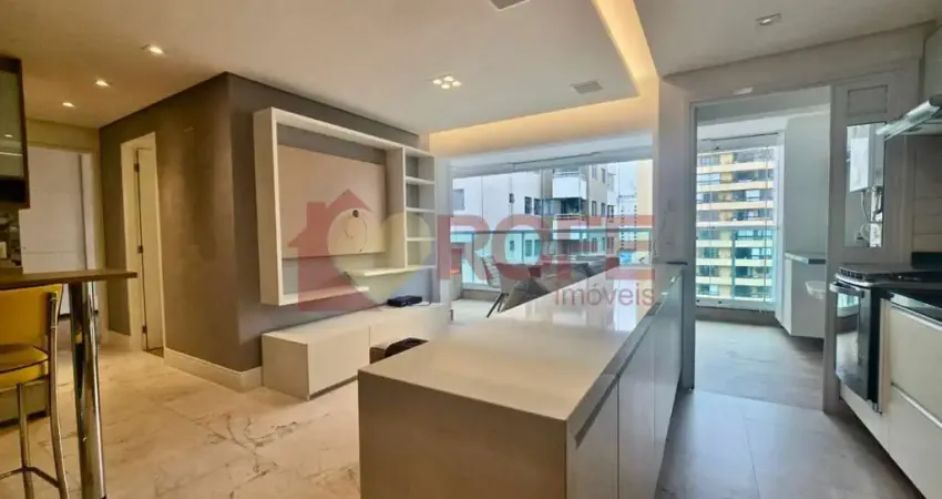 Apartamento á venda com 65m², 2 dormitórios e 1 vaga de garagem