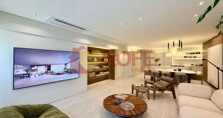 Gavia moema - lançamento de 124m² 3 dorms 1 suíte 2 vagas ao lado do parque ibirapuera