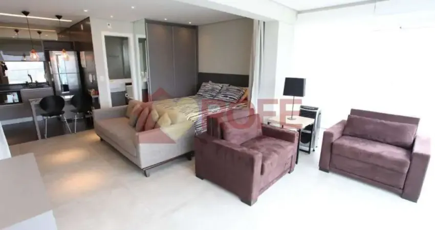 Mobiliado e decorado andar super alto vista livre ponte estaiada quadra de tenis