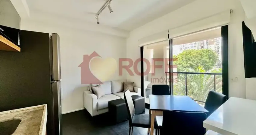 Apartamento para alugar com 35m², 1 quarto e 1 vaga, vila olimpia, sp.