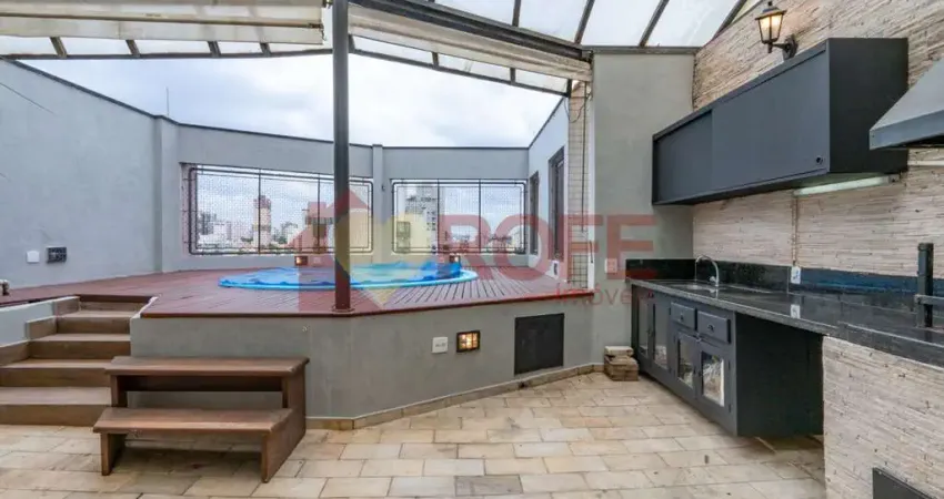 Cobertura duplex reformada com piscina privativa | 160m2 | 2 vagas | vila clementino | venda