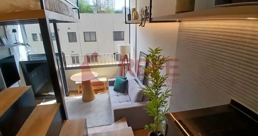 Studio com 1 dormitório para locação, 24 m² - jardim das acácias - são paulo/sp