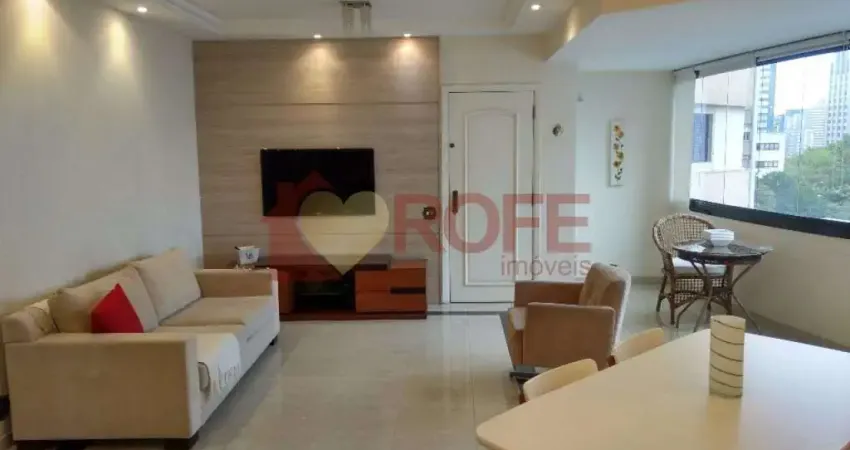 Apto para locação em moema - fora de rota - 112m² 3 dorms 1 suíte 2 vagas