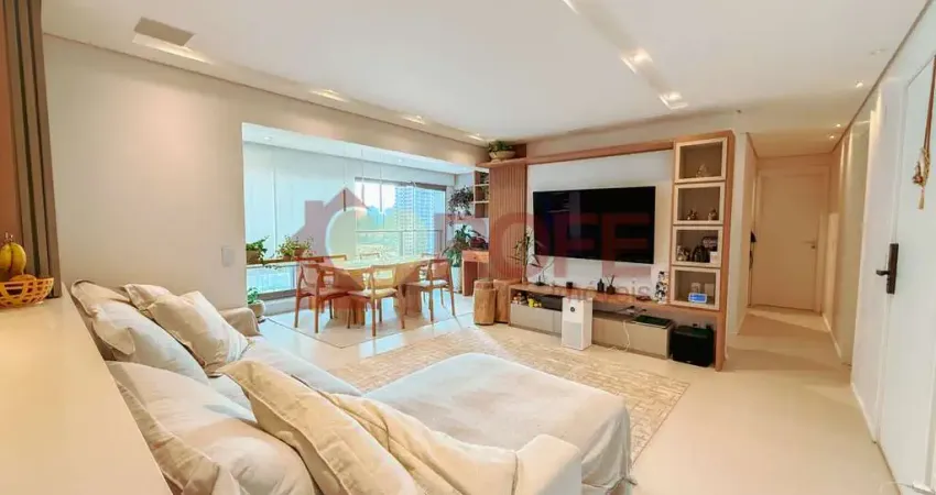 Apartamento à venda no brooklin | 100m2 | 2 suítes | semi mobiliado | lazer de clube