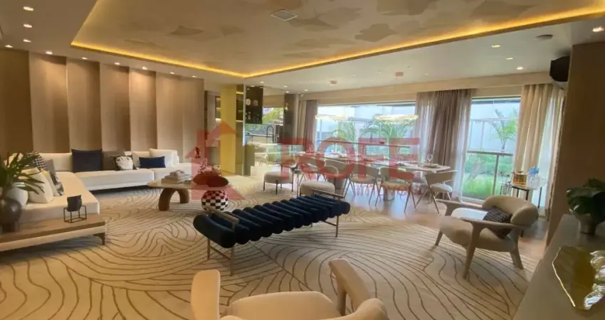 Venda | cobertura de luxo 263m2 | 4 suítes | 3 vagas | vista permanente para o parque | brooklin