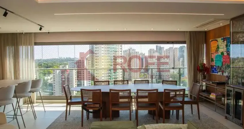 Apartamento mobiliado 3 suites à venda em campo belo, são paulo - luxo e conforto total!
