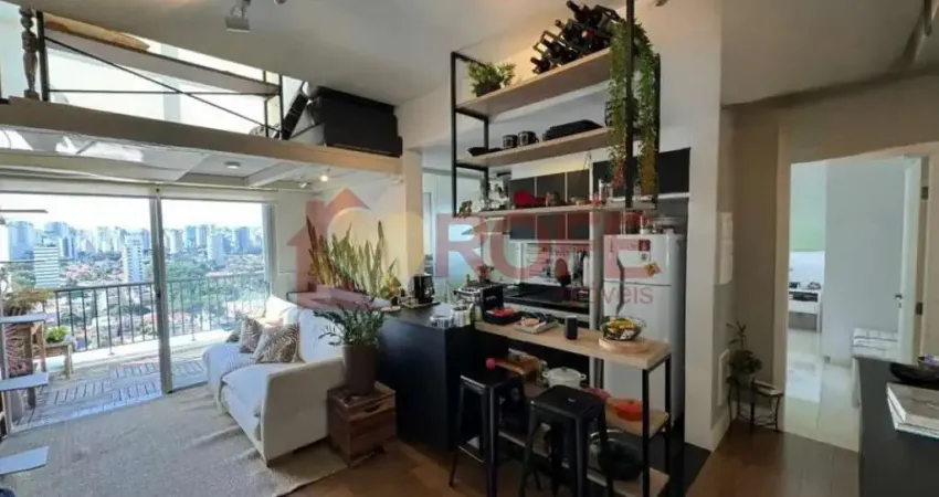 Apto mobiliado de 70m2,2 suítes no brooklin/venda ou locaçao