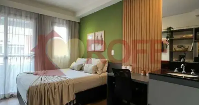 Studio 20m², 1 dorm. *mobiliado no brooklin próximo do metrô*