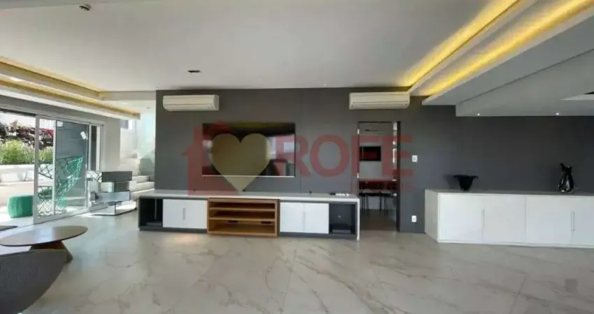 Maravilhosa cobertura com 4 suítes para locação e venda, 310 m², na vila nova conceição