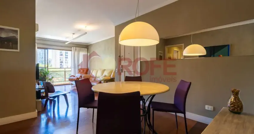 Apartamento com 3 dormitórios, 1 suíte, 2 vagas e com 110m² -  moema