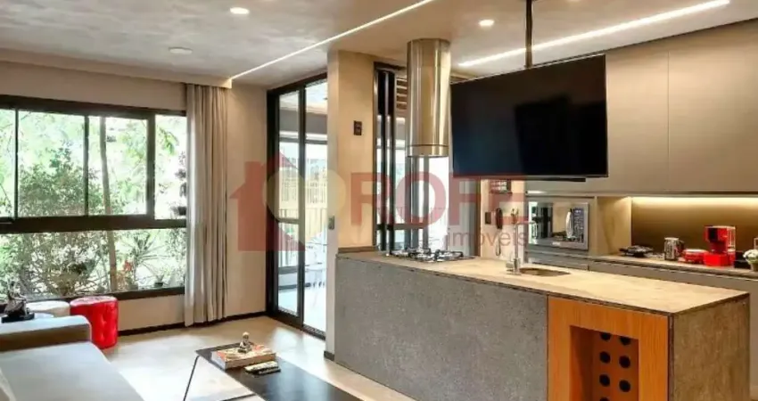 Apartamento 100% mobiliado de 84m2 com 2 suites, 2 vagas , lazer completo na vila olímpia