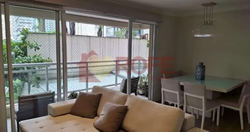 Apto com 4 dormitórios com 137m2, mobiliado na vila olimpia, sp.