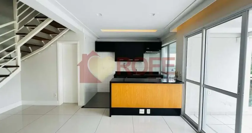 Apartamento garden para locação no condomínio sky campo belo  de 80m² n