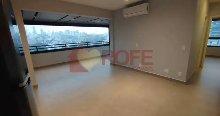 Locação em pinheiros | apto 71m2 com varanda e lazer completo