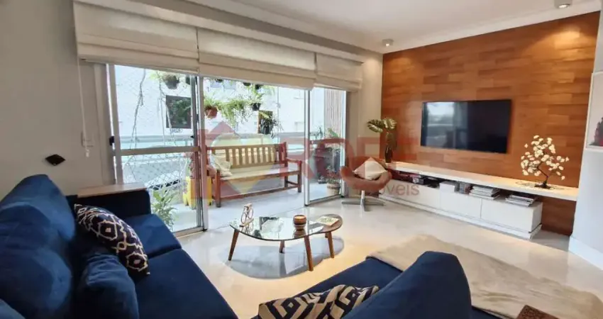 Apartamento para venda, 169 m², no brooklin paulista, 3 suítes