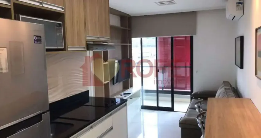 Maravilhoso apartamento com 1 dormitório para alugar, 37 m²- mobiliado - campo belo /sp