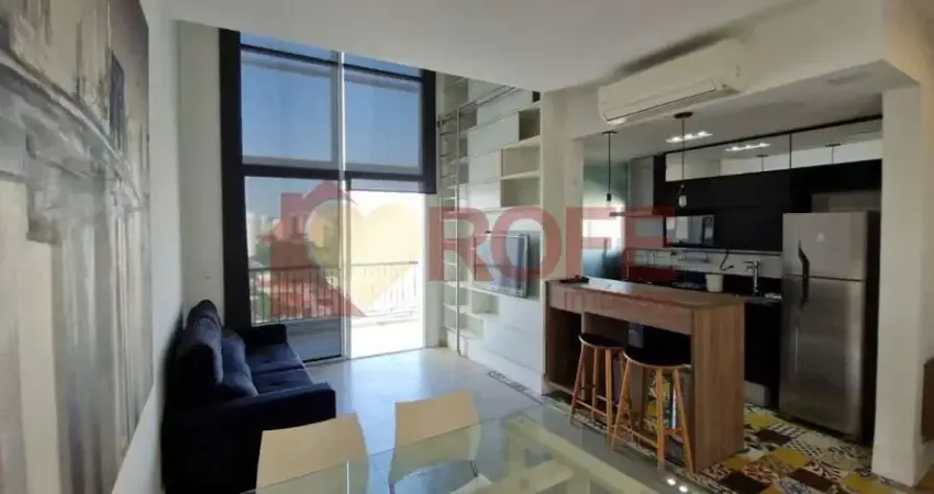 Apartamento para alugar no brooklin - 73m² com pé direito duplo e vista livre