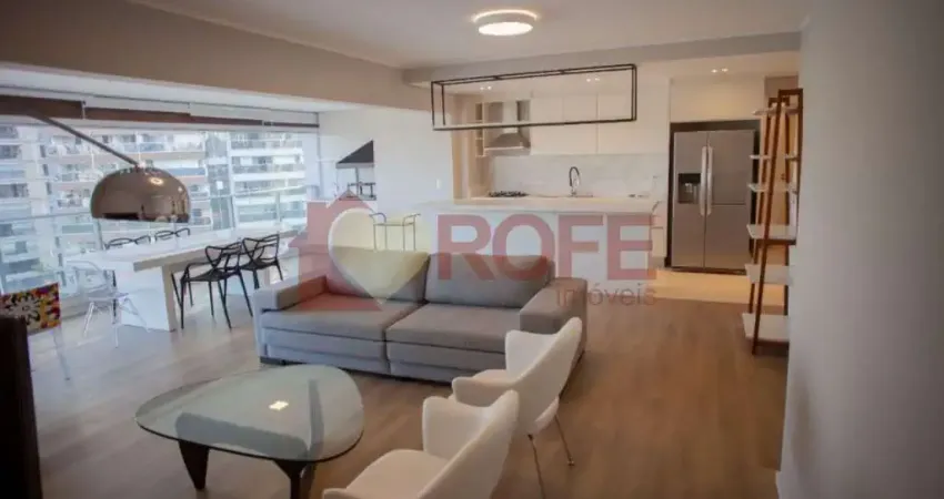 Apartamento com 3 dormitórios para alugar, 130 m² - brooklin - são paulo/sp