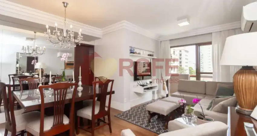 Apartamento com 3 dormitórios, 1 suíte, 1 vaga e com 101m² - moema