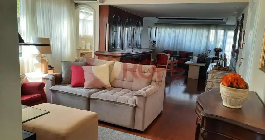 Apartamento amplo com acabamento de alto padrão e bar em mogno no campo belo mobiliado