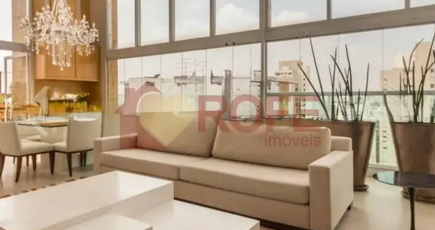 Cobertura alto padrão campo belo, 3 suítes, piscina privativa, 4 vagas e lazer completo