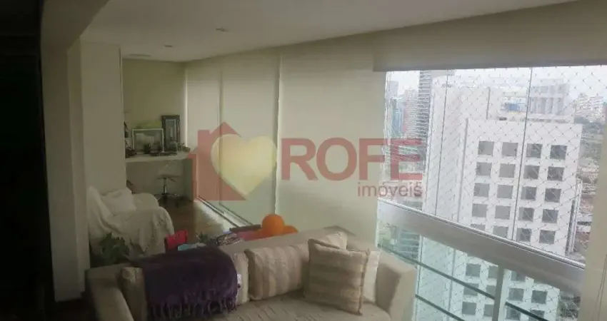 Cobertura à venda com 270m², 3 quartos e 3 vagas, na vila olimpia, sp.