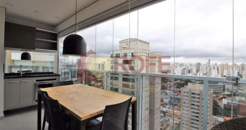 Apartamento de 48 m² para locação mobiliado, pronto para morar 1 vaga no brooklin.