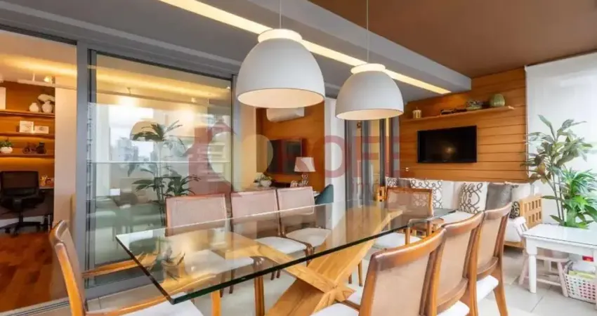 Apartamento mobiliado no condomínio habitarte 131m2 bairro brooklin com lazer completo