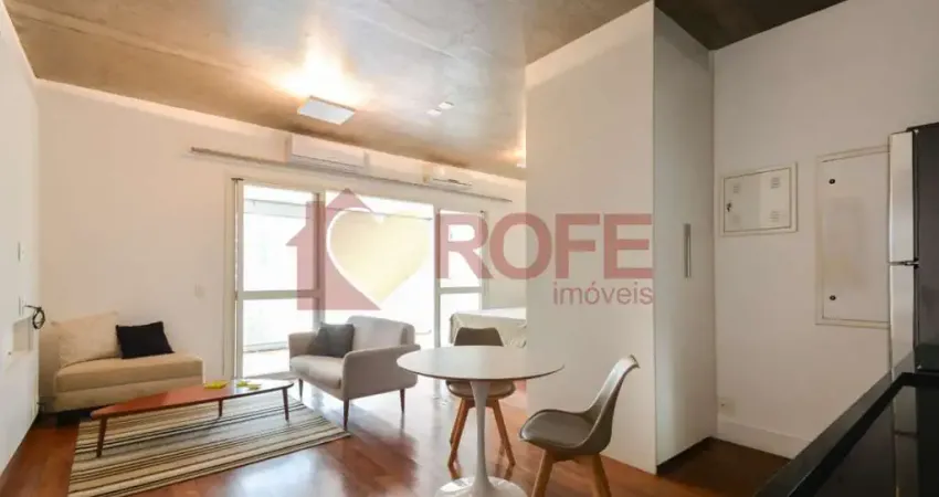Studio para venda e locação em itaim bibi com 1 quarto, sendo 1 suíte , 60m²