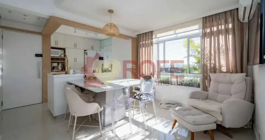 Cobertura mobiliada à venda com 110m², 2 quartos e 2 vagas, na Região da Vila Mascote