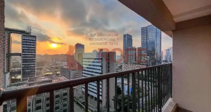 Apartamento com 1 quarto à venda na Avenida Doutor Chucri Zaidan, 111, Brooklin, São Paulo