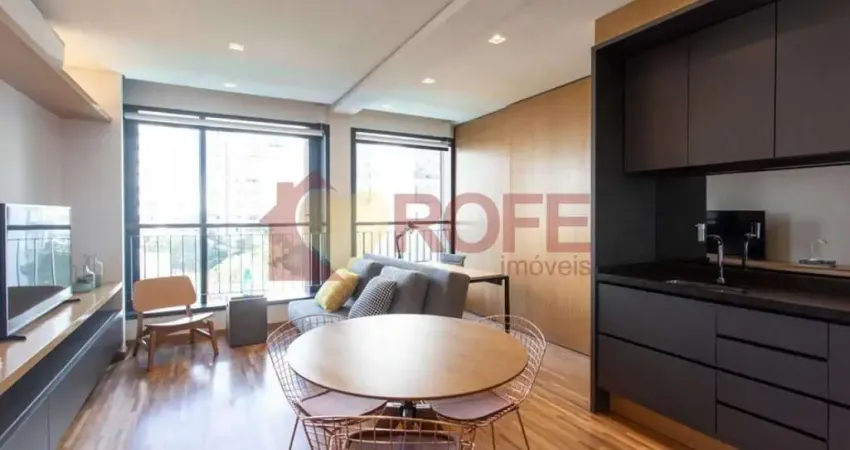 Apartamento com 48 m² com 1 dormitório para locação no Nomad Moema - Avenida Jurucê, nº 194 - Moema.