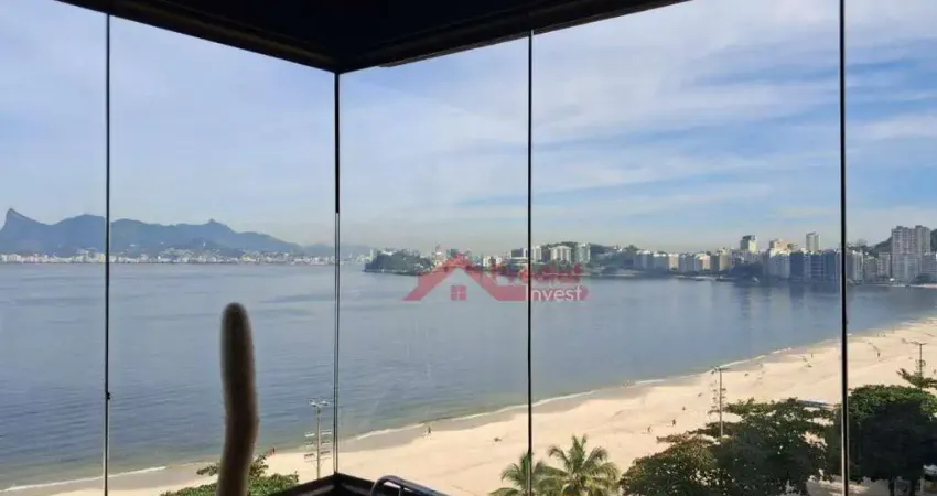 Apartamento com 4 dormitórios à venda, 350 m² por r$ 4.200.000,00 - icaraí - niterói/rj