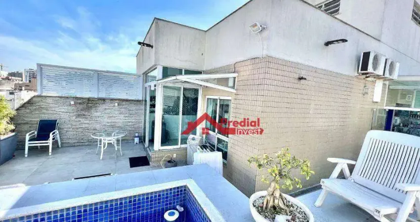 Cobertura com 4 dormitórios à venda, 206 m² por R$ 1.750.000,00 - Icaraí - Niterói/RJ
