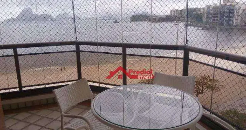 Apartamento com 4 dormitórios à venda, 168 m² por R$ 3.600.000,00 - Icaraí - Niterói/RJ