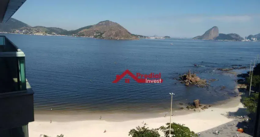 Apartamento com 4 dormitórios à venda, 189 m² por r$ 3.000.000,00 - icaraí - niterói/rj