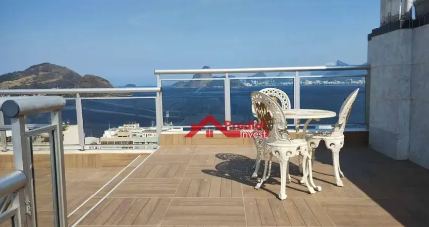 Cobertura com 3 dormitórios à venda, 233 m² por R$ 2.450.000,00 - Icaraí - Niterói/RJ
