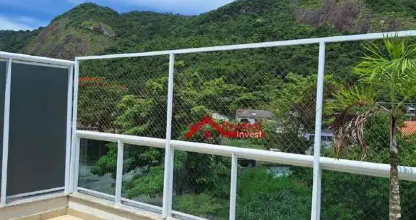 Cobertura com 3 dormitórios à venda, 190 m² por r$ 1.300.000,00 - itaipu - niterói/rj