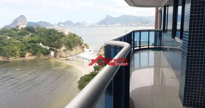 Apartamento com 4 dormitórios, 280 m² - venda por R$ 3.000.000,00 ou aluguel por R$ 18.050,00/mês - Boa Viagem - Niterói/RJ