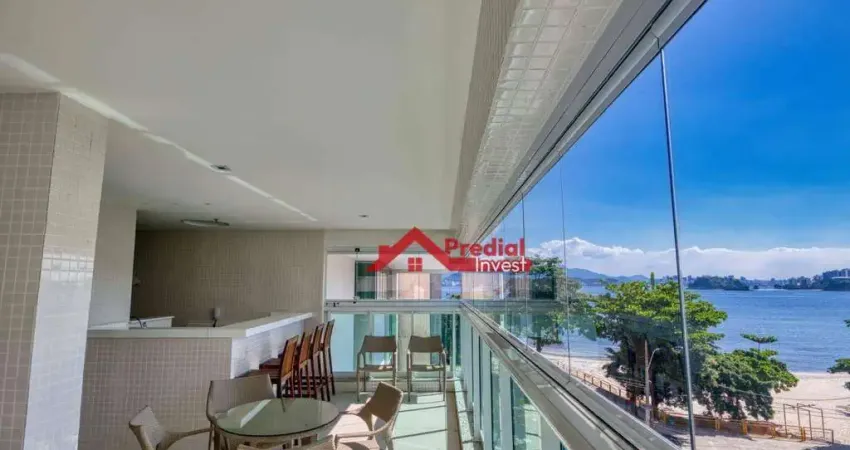 Apartamento com 4 dormitórios à venda, 250 m² por R$ 3.700.000,00 - Icaraí - Niterói/RJ