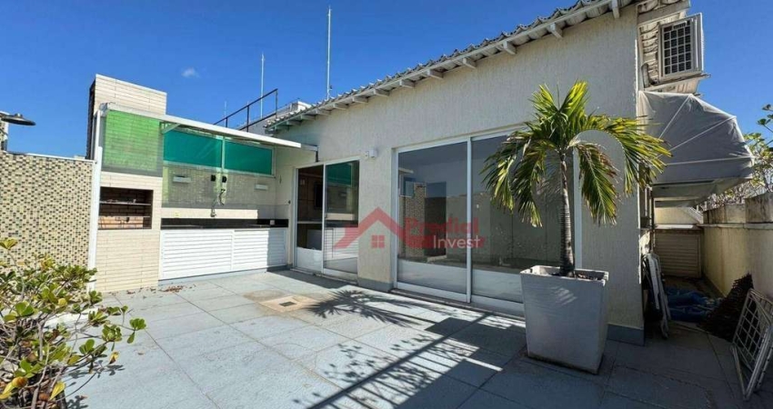 Cobertura com 3 dormitórios à venda, 200 m² por r$ 1.600.000,00 - icaraí - niterói/rj