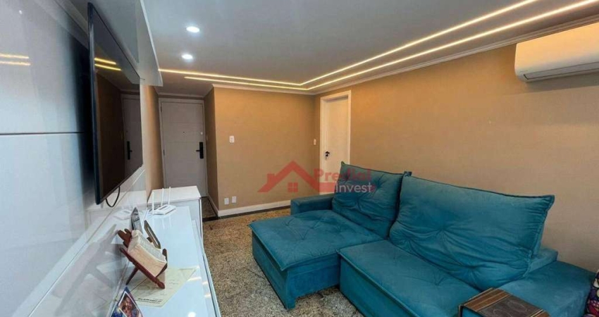 Apartamento com 2 dormitórios à venda, 62 m² por r$ 335.000,00 - centro - niterói/rj