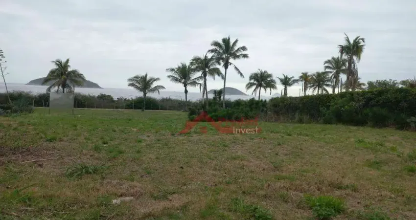 Terreno à venda, 750 m² por r$ 8.000.000,00 - camboinhas - niterói/rj